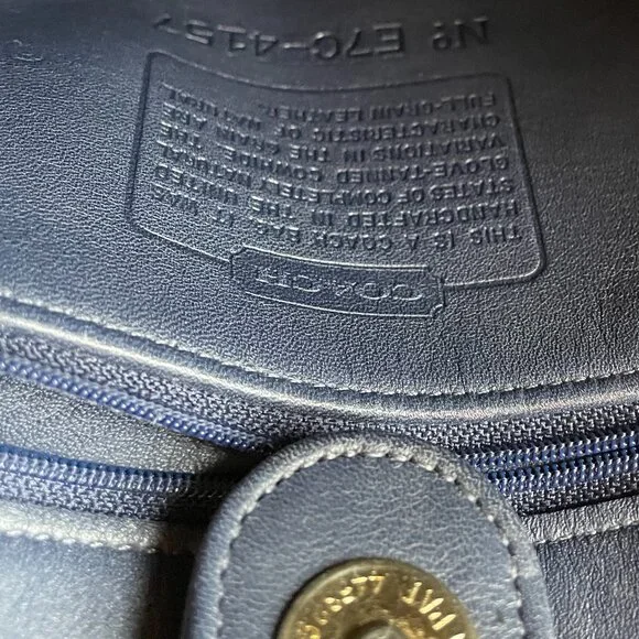 Coach Waverly Soho Leather Shoulder Bag VINTAGE - Picture 2 of 9